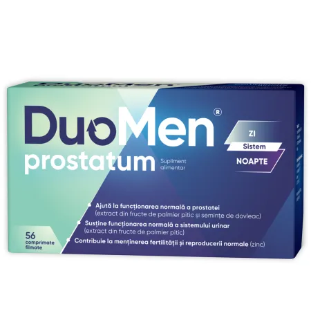 Duomen Prostatum, 56 comprimate filmate, Zdrovit