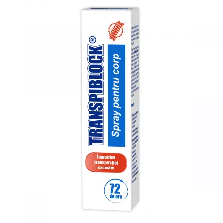 Transpiblock Spray de Corp, 100 ml, Zdrovit