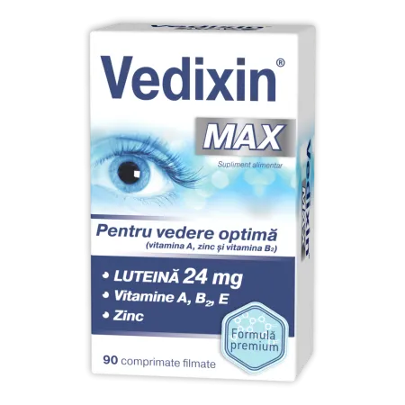 Vedixin Max, 90 comprimate filmate, Zdrovit