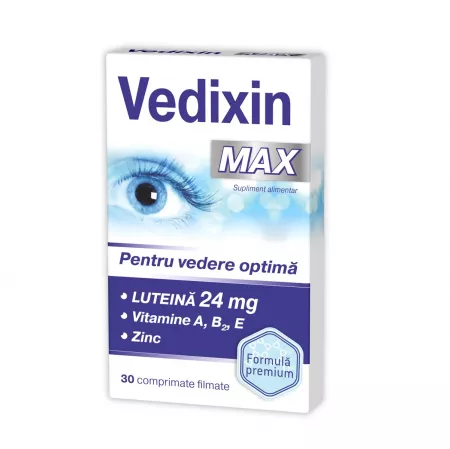 Vedixin Max, 30 comprimate filmate, Zdrovit