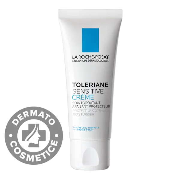 Cremă Hidratantă Prebiotică pentru Ten Sensibil și Uscat Toleriane Sensitive, 40 ml, La Roche-Posay