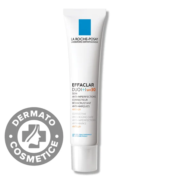 Cremă Anti-Imperfecțiuni Effaclar Duo+ SPF 30, 40 ml, La Roche-Posay