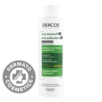 Dercos, Șampon Antimătreață pentru Păr Uscat , 200 ml, Vichy