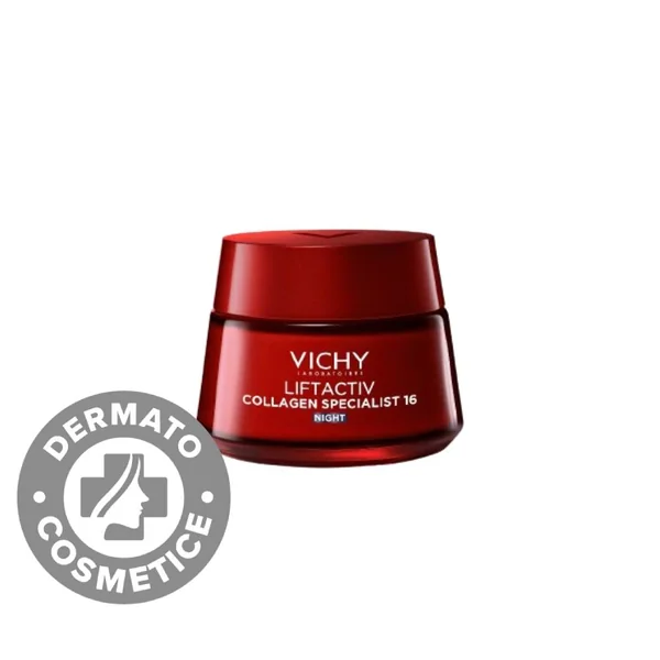 Liftactiv Collagen Specialist, Cremă Antirid de Noapte, 50 ml, Vichy