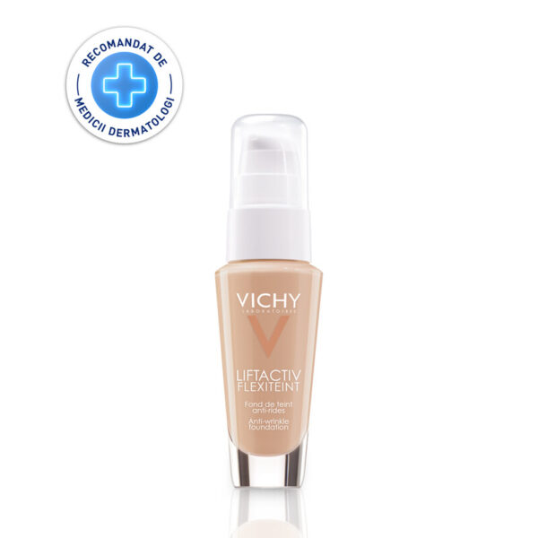 Liftactiv FlexiTeint, Fond de Ten Antirid Nuanța 25 Nude, 30 ml, Vichy