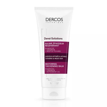 Dercos Densi-Solutions, Balsam Redensificator pentru Păr Subțire, 200 ml, Vichy