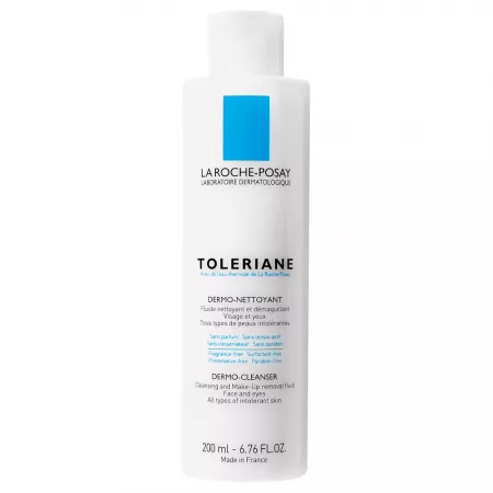 Lapte Demachiant pentru Ten Sensibil și Intolerant Toleriane, 200 ml, La Roche-Posay