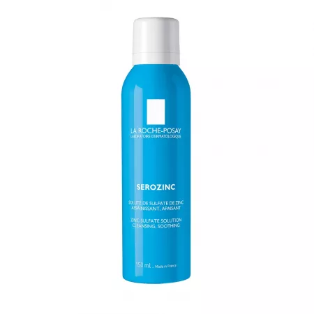 Spray Calmant cu Sulfat de Zinc pentru Ten Gras și Iritat Serozinc, 150 ml, La Roche-Posay