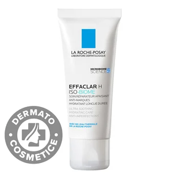 Cremă Hidratantă pentru Piele Grasă Fragilizată Effaclar H Iso-Biome, 40 ml, La Roche-Posay