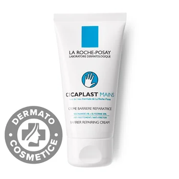 Cicaplast Mains, Cremă Reparatoare pentru Mâini Uscate și Deteriorate, 50 ml, La Roche-Posay