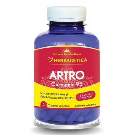 Artro Curcumin95, 120 capsule, Herbagetica