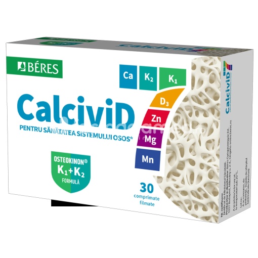 CalciviD 7, 30 comprimate filmate, Béres