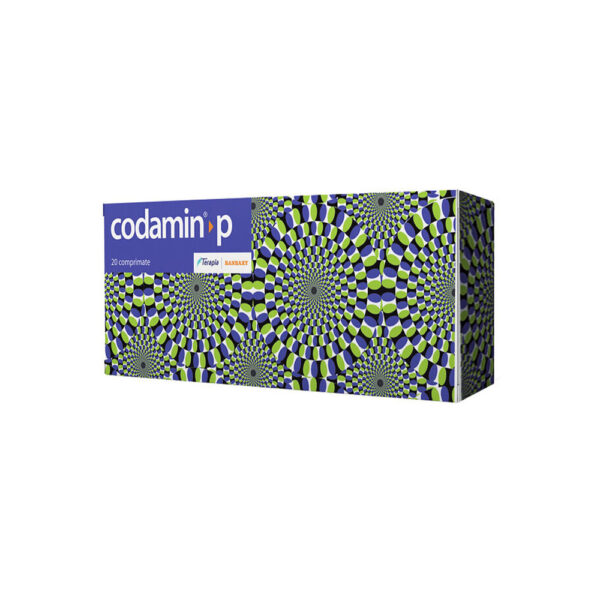 Codamin P, 20 comprimate, Terapia