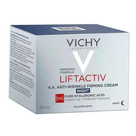 Liftactiv H.A, Cremă de Noapte Antirid și Fermitate, 50 ml, Vichy