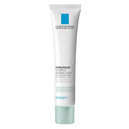 Cremă Hidratantă SPF25 Hydraphase HA UV Legere, 40 ml, La Roche-Posay