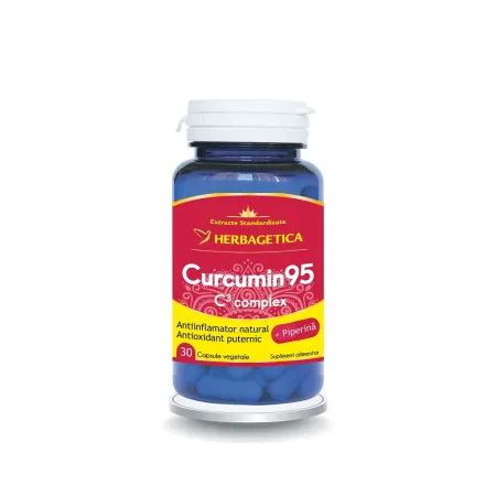 Curcumin 95 C3 Complex, 30 capsule, Herbagetica