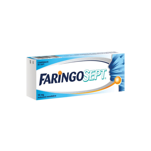 Faringosept, 10 comprimate, 10 mg, Terapia