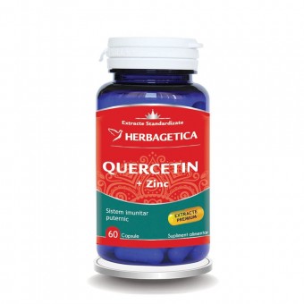 Quercetin + Zinc, 60 capsule, Herbagetica
