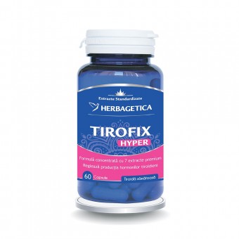 Tirofix Hyper, 60 capsule, Herbagetica