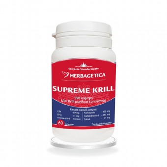 Supreme Krill, 60 capsule, Herbagetica