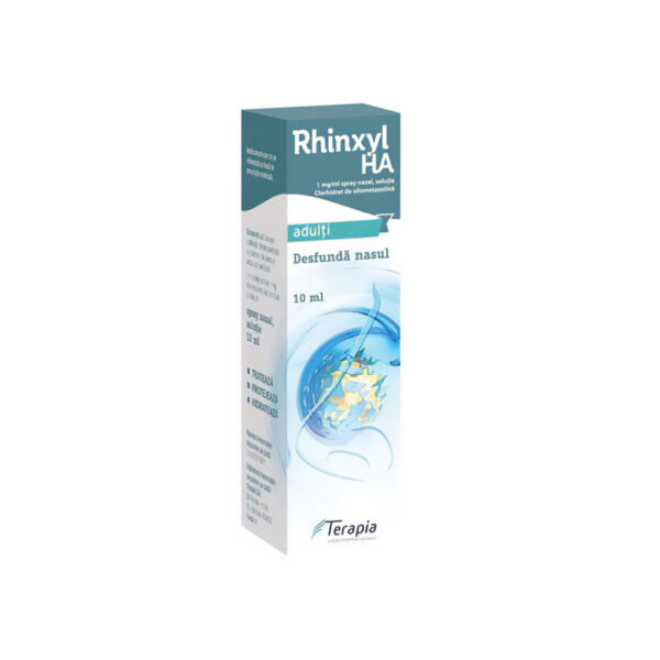 Rhinxyl HA, spray nazal 0.1%, 10 ml, Terapia