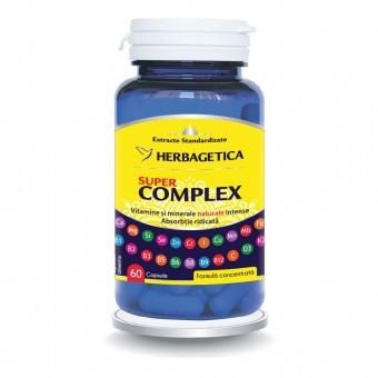 Super Complex, 60 capsule, Herbagetica