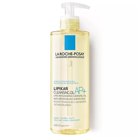 Ulei de Spălare pentru Piele Sensibilă Lipikar AP+ , 400 ml, La Roche-Posay