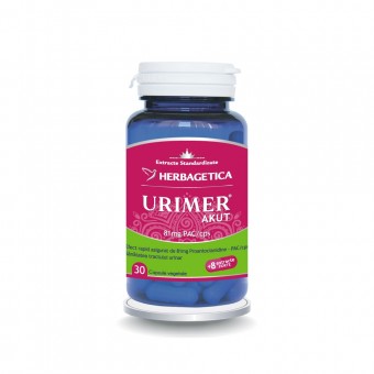 Urimer Akut, 30 capsule, Herbagetica