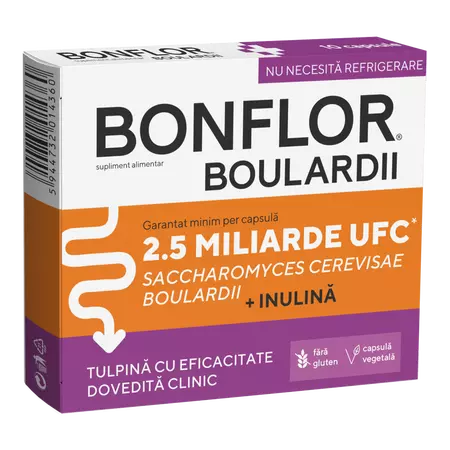 Bonflor Boulardii, 10 capsule, Fiterman