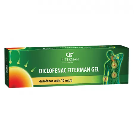 Diclofenac gel, 1%, 100 g, Fiterman