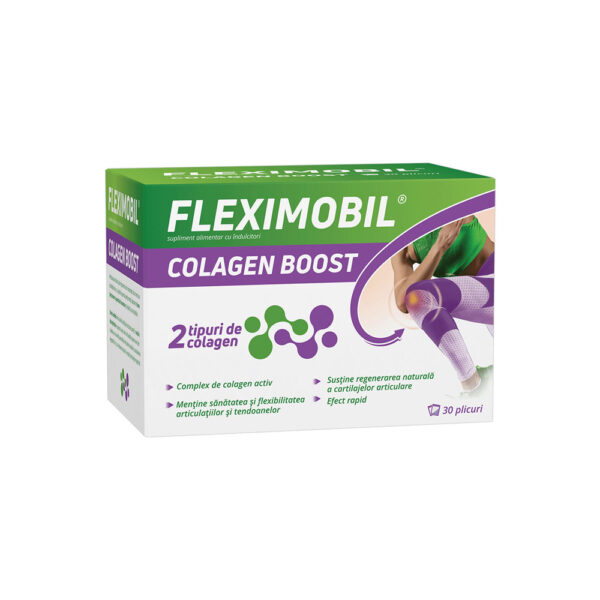 Fleximobil Colagen Boost, 10 plicuri, Fiterman
