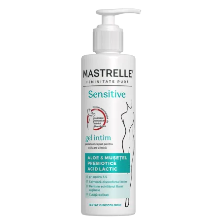 Mastrelle Sensitive, gel intim, 200 ml, Fiterman