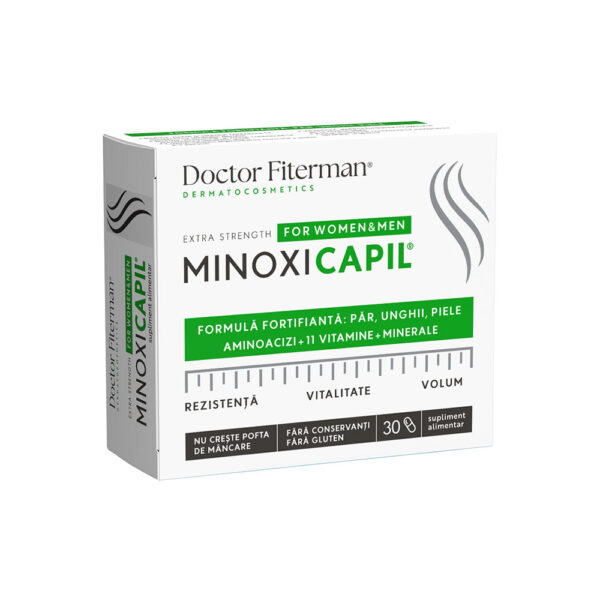 Minoxicapil, 30 capsule, Fiterman