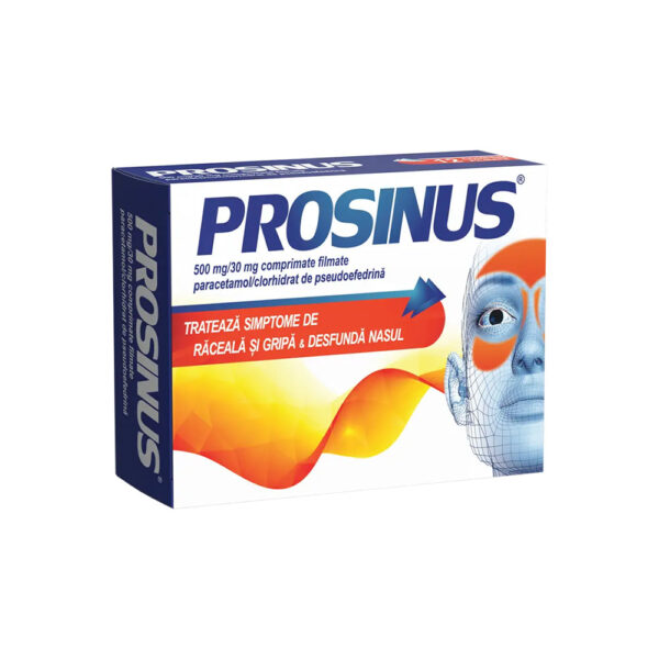 Prosinus, 500 mg/30 mg, 20 comprimate filmate, Fiterman
