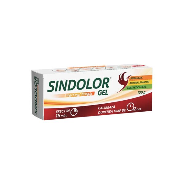 Sindolor Gel, 5 mg/5 mg/20 mg/g, 50 g, Fiterman