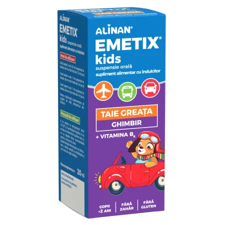 Alinan Emetix, 20 ml suspensie orală, Fiterman