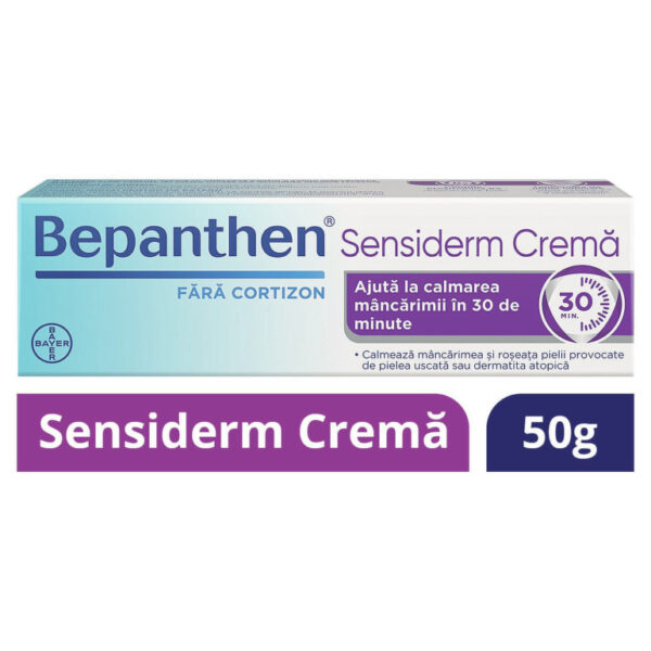 Bepanthen Sensiderm, cremă, 50 g, Bayer