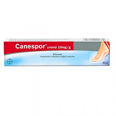 Canespor 10 mg/g, cremă, 20 g, Bayer