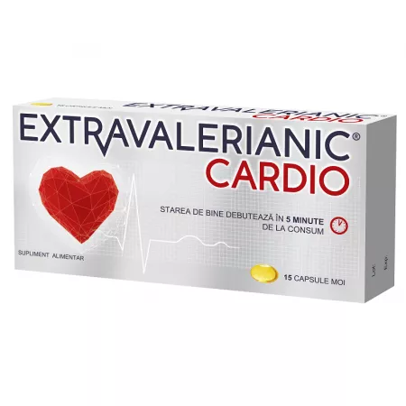 Extravalerianic Cardio, 15 capsule moi, Bioland