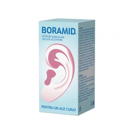 Boramid, soluție auriculară, 10 ml, Biofarm