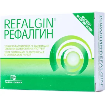 Refalgin, 20 comprimate filmate, Naturpharma