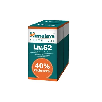 Liv.52, 2 x 100 comprimate, pachet promo, Himalaya