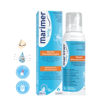 Marimer Baby Hipertonic, spray nazal, 100 ml, Gilbert