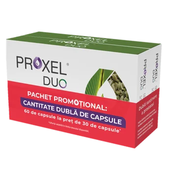 Proxel Duo, 60 capsule, pachet promo, Naturpharma
