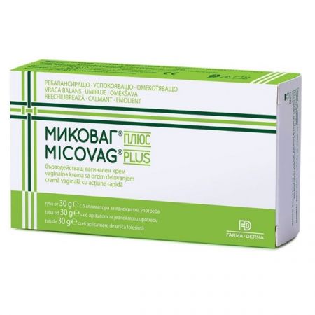 Micovag Plus, cremă, 30 g, Naturpharma