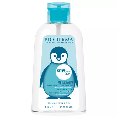 ABCDerm H2O, Loțiune Micelară, 1000 ml, Bioderma