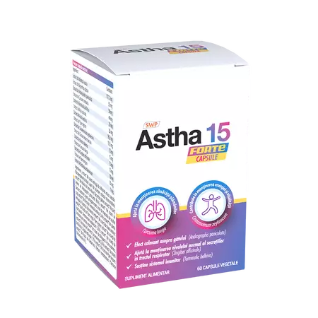 Astha-15 Forte, 60 capsule, Sun Wave Pharma