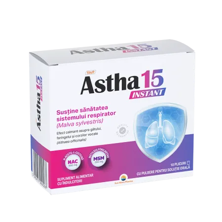 Astha-15 Instant, 10 plicuri, Sun Wave Pharma