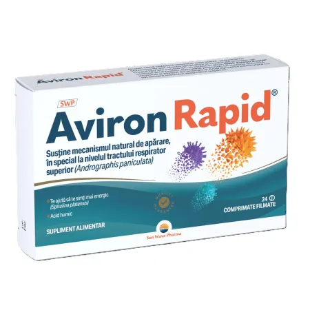 Aviron Rapid, 24 comprimate, Sun Wave Pharma