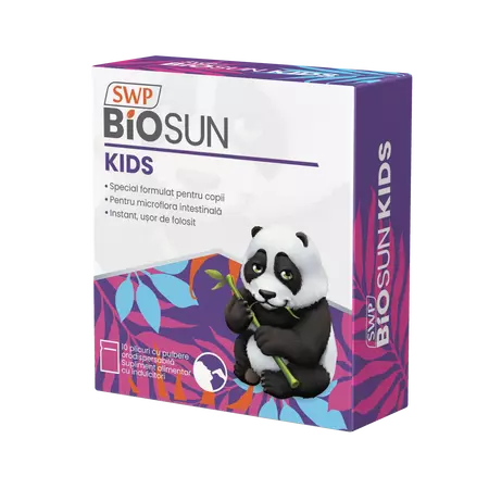 Bio-Sun Kids, 10 plicuri, Sun Wave Pharma